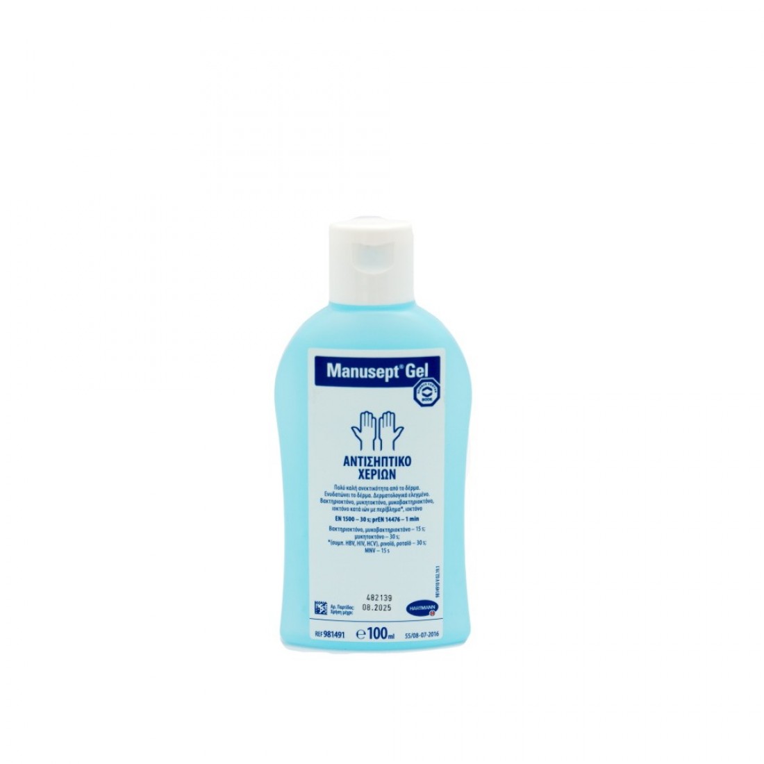 Antiseptic Hand Gel Hartmann Manusept Ml