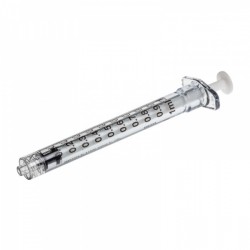 BD Plastipak 309628 1ml Syringe Concentric Luer Lock 100pcs