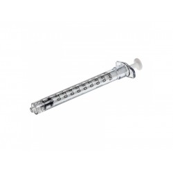 BD Plastipak 309628 1ml Syringe Concentric Luer Lock 100pcs