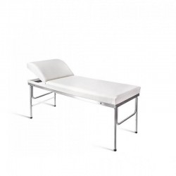OEM Examination Bed with Curved Headrest (white)