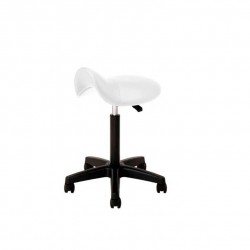 WEELKO Brisk Saddle-shaped stool - White