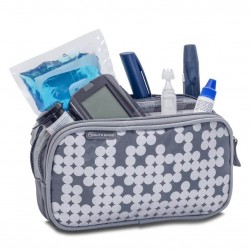 ELITE BAGS Dia’s Isothermical bag for diabetic ́s kit – Silver