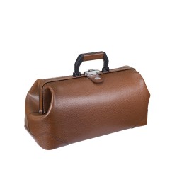 BOLLMANN Practicus Leather Doctors Bag – Brown
