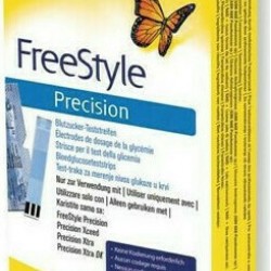 Abbott Freestyle Precision  Blood Glucose Test Strips 50pcs