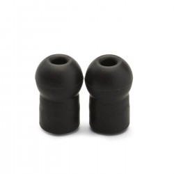 WELCH ALLYN Comfort Sealing Stethoscope Eartips – Black, Small, One Pair