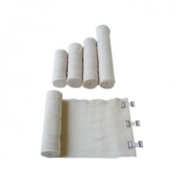 IDEAL Elastic Bandage with clips 12cm x 4m	