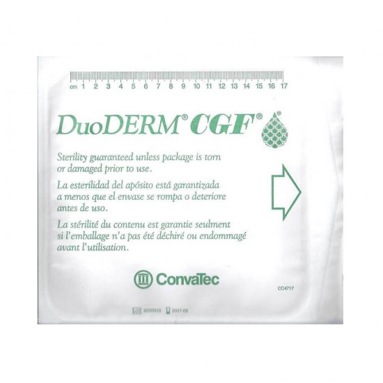 CONVATEC Duoderm CGF хидроколоидна превръзка 20cm x 20cm 3бр / кутия 