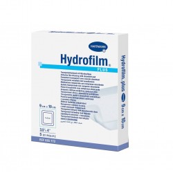 HARTMANN Hydrofilm Plus Прозрачна филм-превръзка с абсорбираща подложка 9cm x 10cm 5 бр