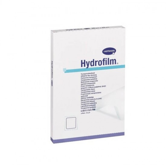 HARTMANN Hydrofilm Plus Прозрачна филм-превръзка с абсорбираща подложка 10cm x 20cm 25 бр