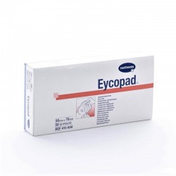 HARTMANN Eycopad Unsterile wound dressing pads 56mm x 70mm 50 pcs 