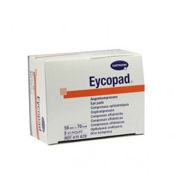 HARTMANN Eycopad Unsterile wound dressing pads 56mm x 70mm 5pcs 