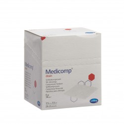 HARTMANN Medicomp Drain sterile compresses 6ply 7.5cm x 7.5cm 25x2pcs