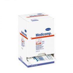 HARTMANN Medicomp Sterile non woven swabs 4ply 10cm x 10cm 25x2pcs