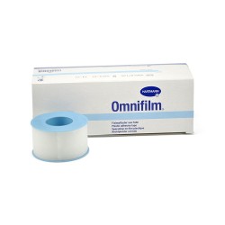  HARTMANN  Omnifilm Plastic Film Adhesive Tape 2.5cm x 5m