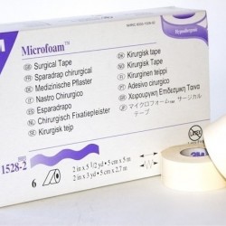 3M™ Microfoam™ , Хипоалергенна прикрепваша  лента  5cm x 5 m