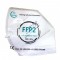 Защитна маска FFP2  5 слоя   , Tiexiong FFP2 Civil Protective Mask BFE> 95% White 20pcs