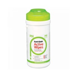 PDI Sani-Cloth Active Alcohol Free Wipes, Canister of 200