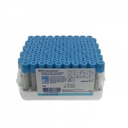BD Vacutainer® Sodium Citrate Coagulation Tubes 2.7ml 100pcs