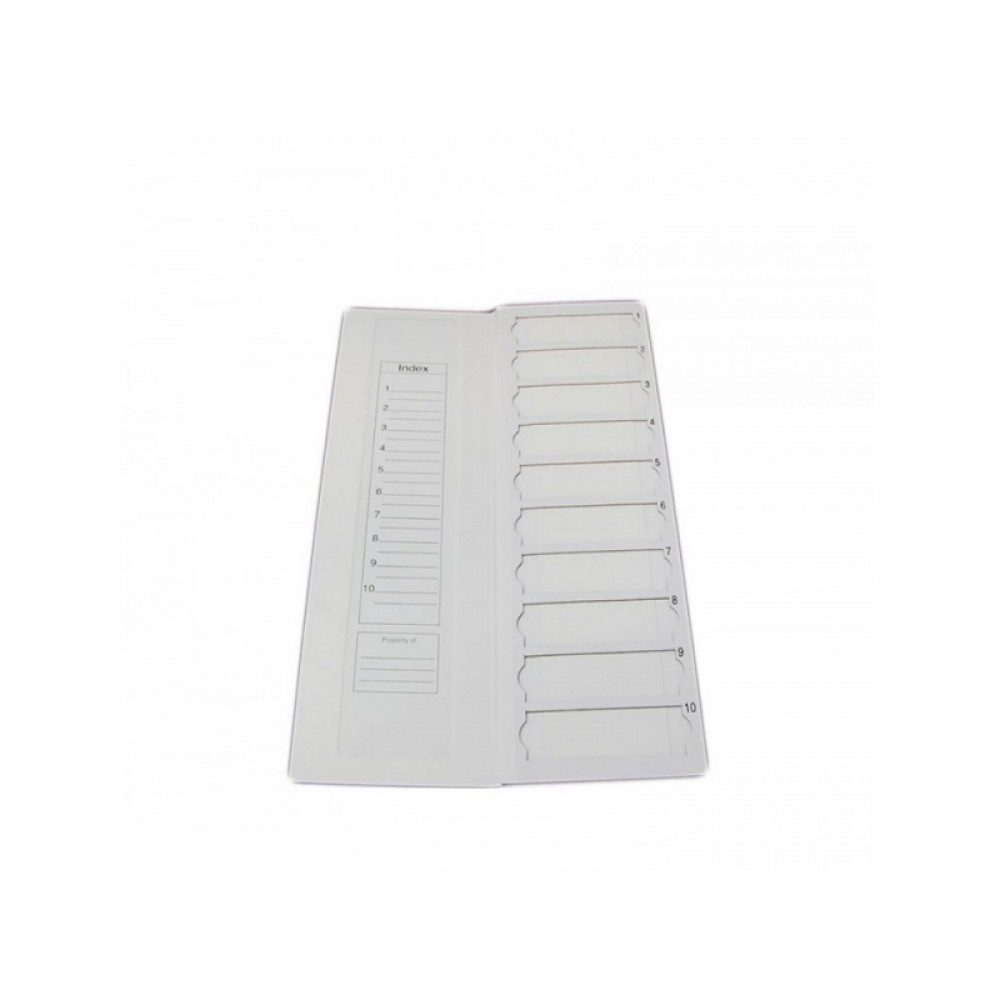 OEM Paper Microsscope Slide Cases 10 slots