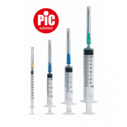 PIC  Solution Needle Syringe 2.5 ml 22G 100 pcs