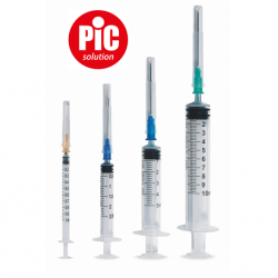 PIC  Solution Needle Syringe 2.5 ml 22G 100 pcs