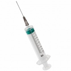 BD Emerald -307738 10 ml syringe with 22G x 1 1/4 Needle - pack of 100