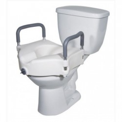 OEM Raised Toilet Seat with Arms