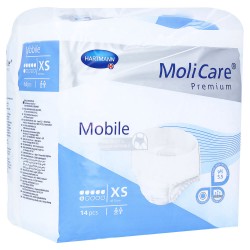 HARTMANN  MoliCare Premium Mobile 6 drops X-Small 14 pieces