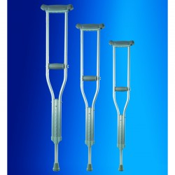 Anatomichelp Aluminium crutches , adjustable height  90-110cm