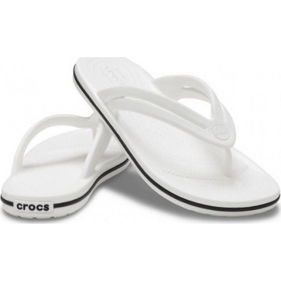 Дамски джапанки Crocs 11033 Crocband Flip 100 White 41-42 M8/W10