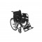 Тоалетен инвалиден стол с рингове за придвижване, Wheelchair with Container Mobiak 0223004