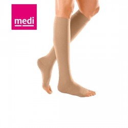 Duomed Under knee graduated compression stockings for phlebitis CCL1, covered toes