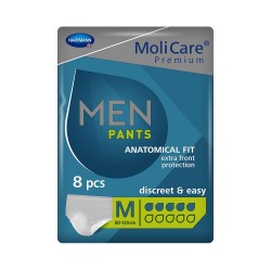 Molicare Premium Men Pants Medium 7 Σταγόνες (Συσκευασία 7 Τεμαχίων) Hartmann 915817