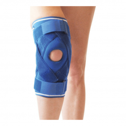 Επιγονατίδα με Οπή και Μπανέλες Μπλε Vita Orthopaedics 06-2-132