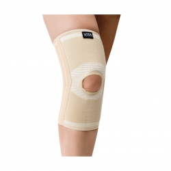 Επιγονατίδα με Οπή και Μπανέλες Μπεζ Vita Orthopaedics 06-2-175