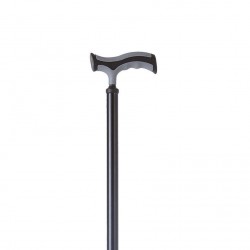 Aluminum Cane with Tripod Base -Black  Moretti RP192N