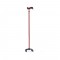 Aluminum Cane with Tripod Base -Red Moretti RP192R