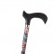 Aluminum Cane with Pattern - Flowers Moretti RP169-1