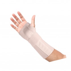 Long Elastic Wrist Immobilization Splint with Essencial Prim C600 Laminate