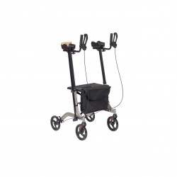 Mobiak 0805452 Aluminum Rollator with Handle and Width Support