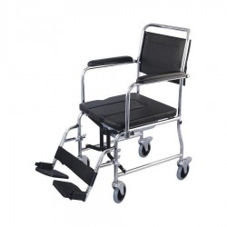 Сгъваем тапициран комбиниран стол,  Wheelchair Mobiak 0808396