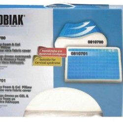 Sleeping Pillow with Gel & Cover with Aloe Vera Mobiak 0810700