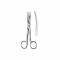 Surgical Acid Scissors Curved 16.5cm Hilbro 12577