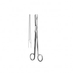 Gynaecological scissors SIMS Straight Blunt 23cm Hilbro 12610
