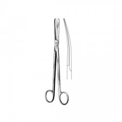Gynaecological scissors SIMS Curved Blunt 23cm Hilbro HL10.0661.23