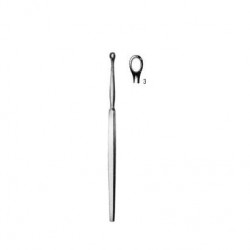 Fox Leather Curette No3 (5mm - 14cm) Hilbro