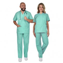 Set Tunic & Trousers Unisex Green Β-Well 430123