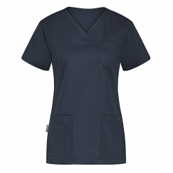Andrea Grey Medical Blouse for Women B-Well 401004