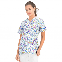 Bambina Owls Medical Blouse for Women B-Well 400774