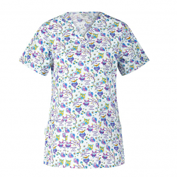 Bambina Owls Medical Blouse for Women B-Well 400774